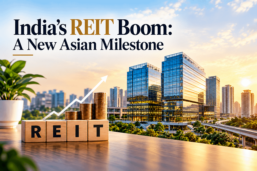India’s REIT Boom: A New Asian Milestone