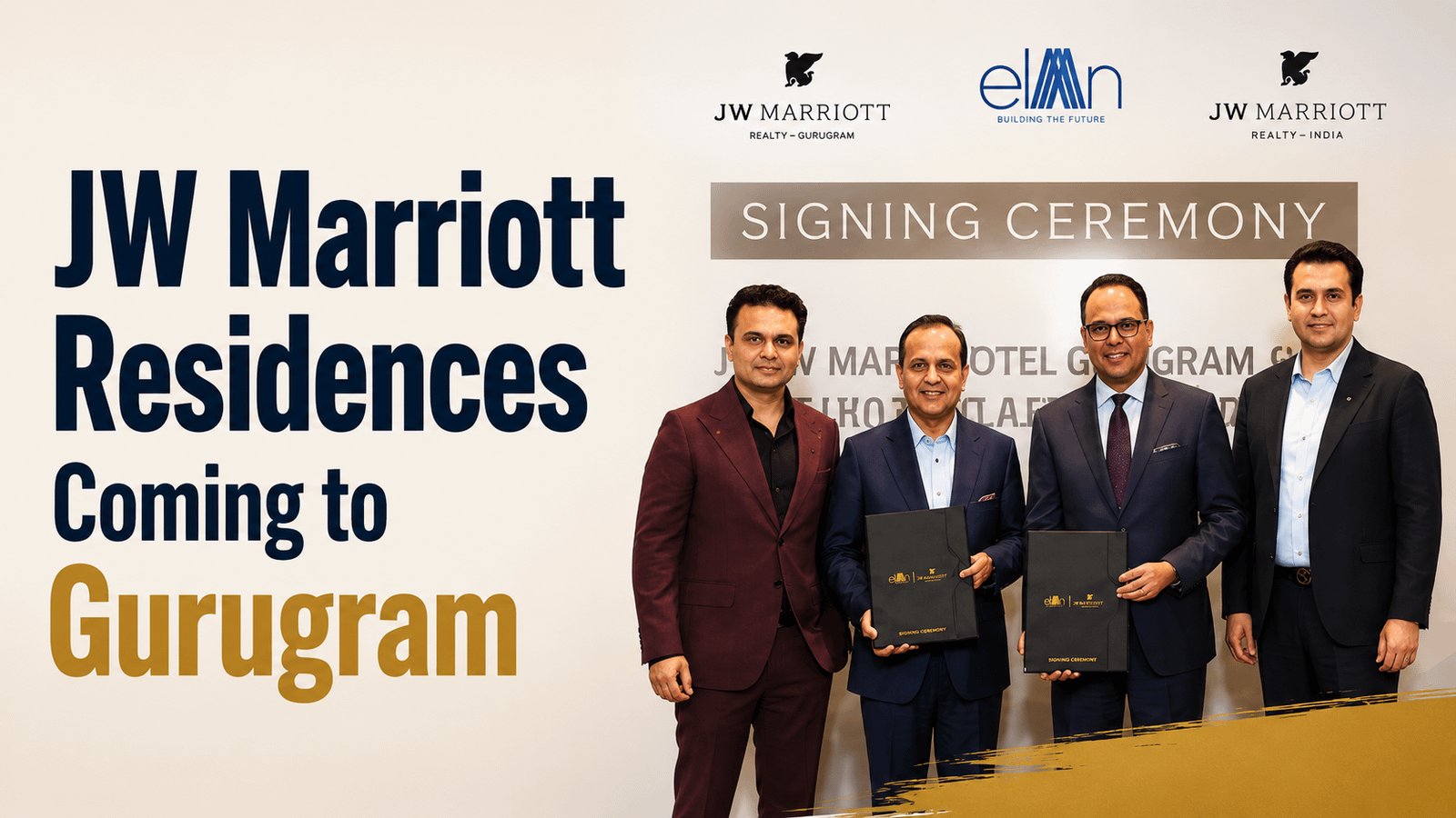 JW Marriott Residences Coming to Gurugram