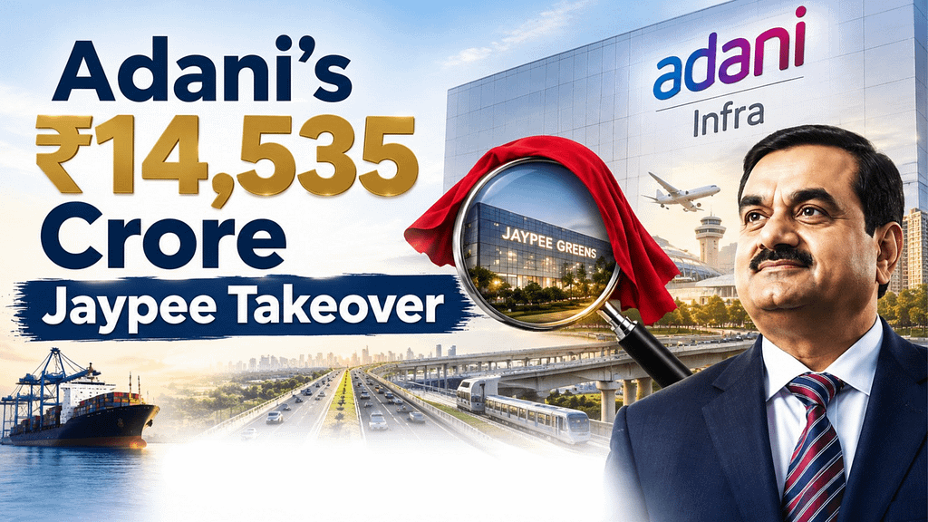 Adani’s ₹14,535 Crore Jaypee Takeover